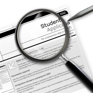 student visa application